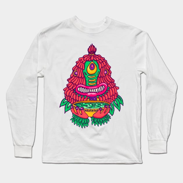 Midnight Ritual Long Sleeve T-Shirt by Zubieta